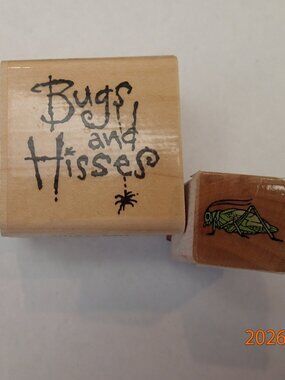 Bug and Hisses, Don't Bug Me stampers set of 3